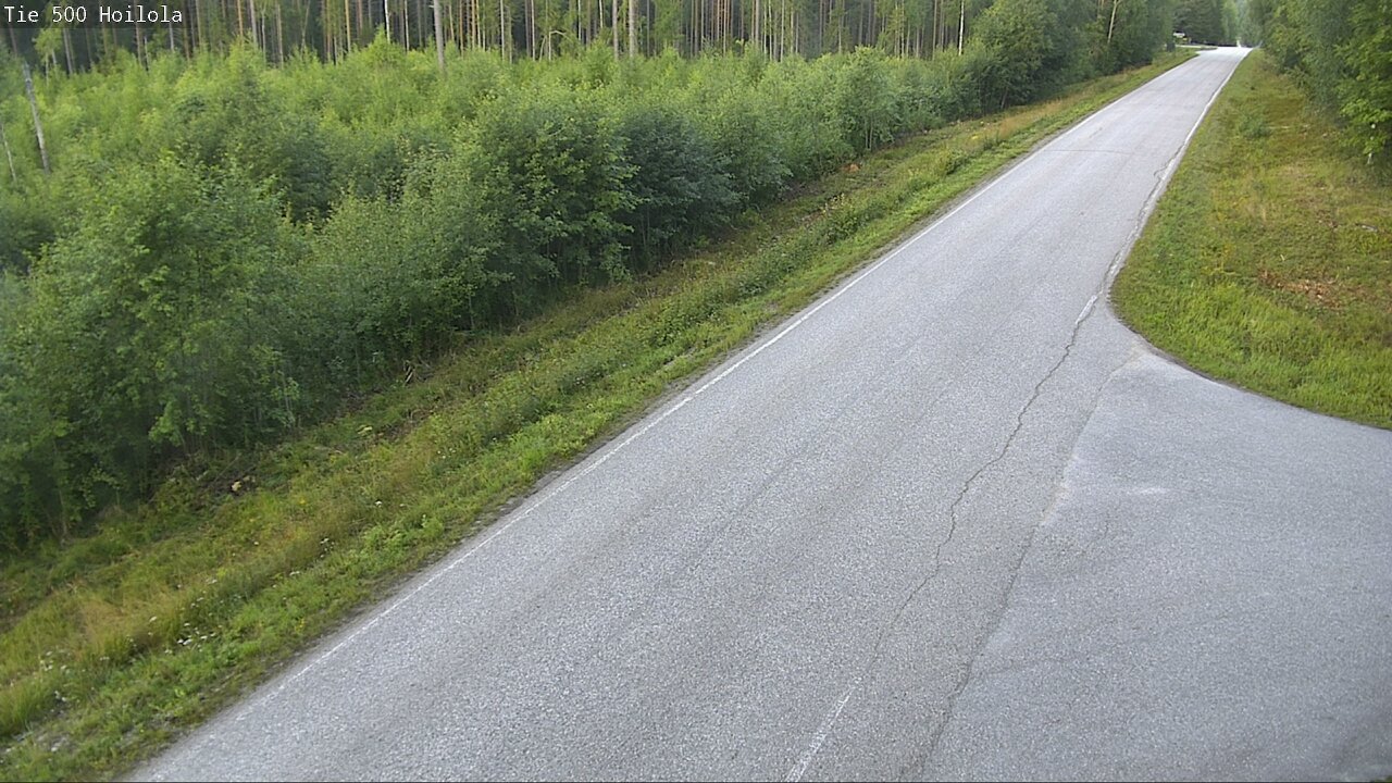 Weather Camera Image Väg 500 Joensuu, Hoilola, Joensuu, Pohjois-Karjala
