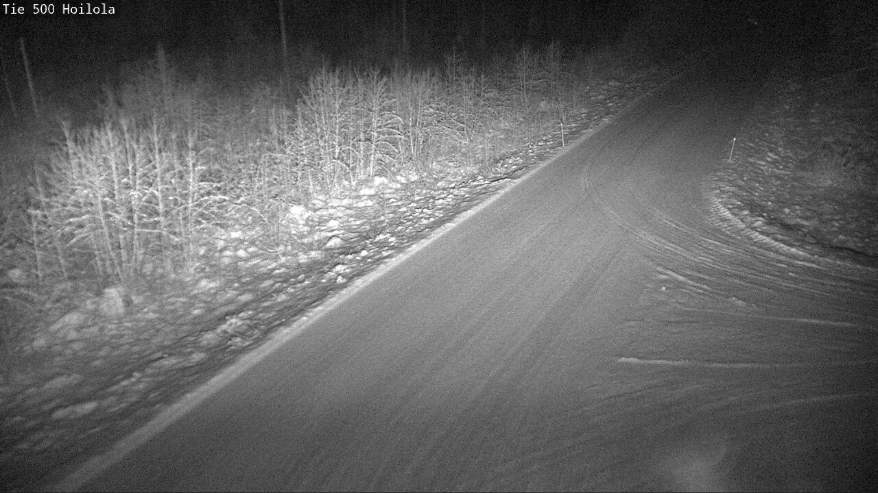 Weather Camera Image Väg 500 Joensuu, Hoilola, Joensuu, Pohjois-Karjala