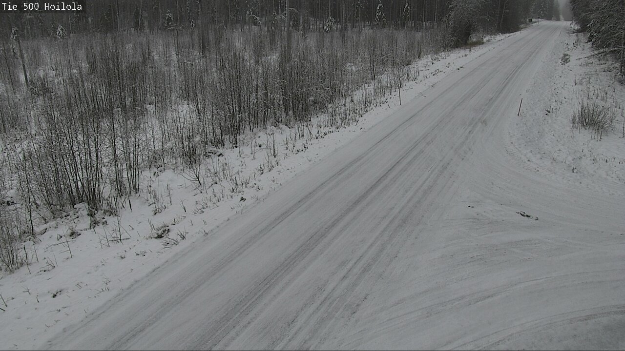 Weather Camera Image Väg 500 Joensuu, Hoilola, Joensuu, Pohjois-Karjala