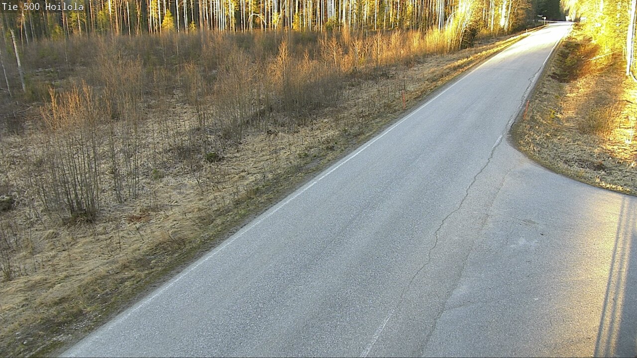 Weather Camera Image Road 500 Joensuu, Hoilola, Joensuu, Pohjois-Karjala