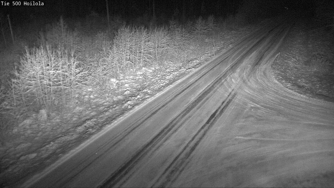 Weather Camera Image Väg 500 Joensuu, Hoilola, Joensuu, Pohjois-Karjala