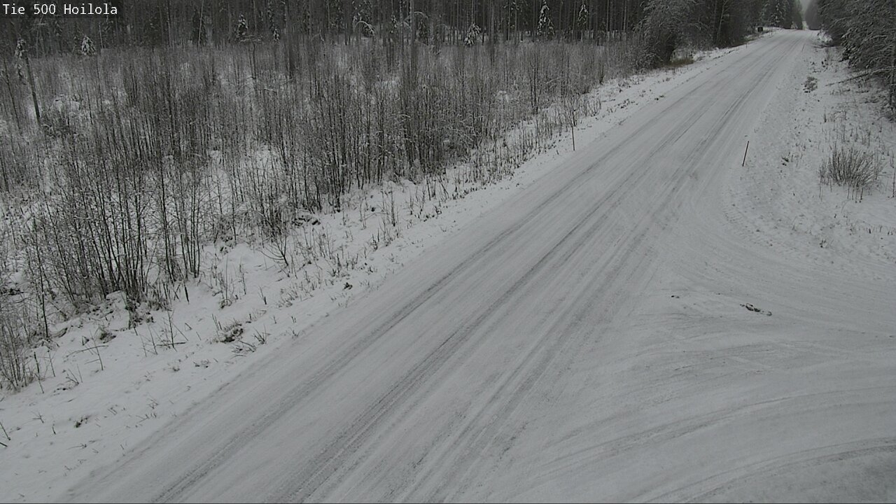 Weather Camera Image Väg 500 Joensuu, Hoilola, Joensuu, Pohjois-Karjala