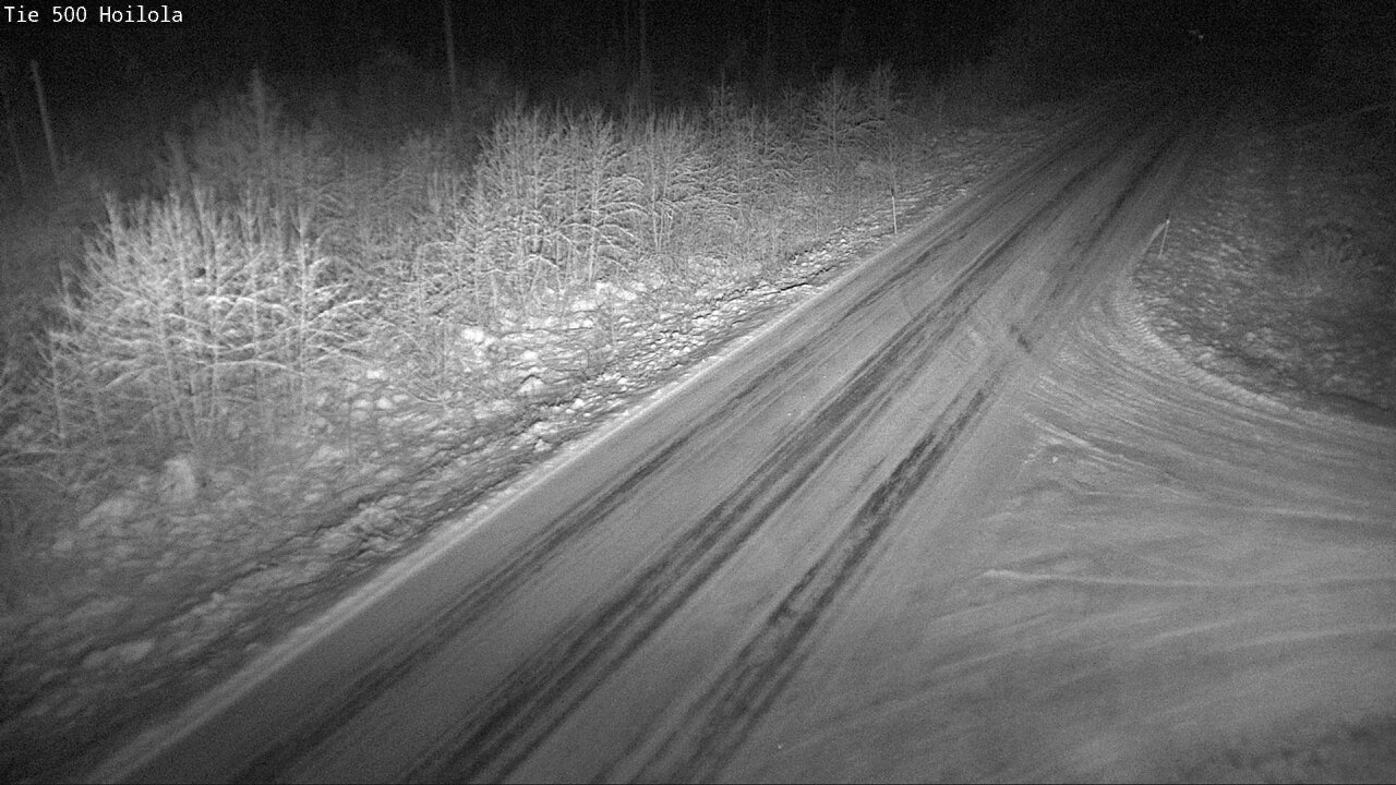 Weather Camera Image Väg 500 Joensuu, Hoilola, Joensuu, Pohjois-Karjala
