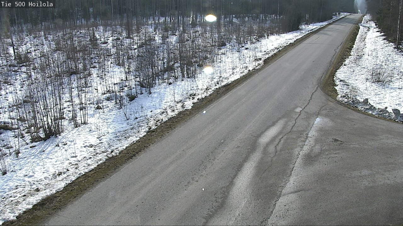 Weather Camera Image Väg 500 Joensuu, Hoilola, Joensuu, Pohjois-Karjala