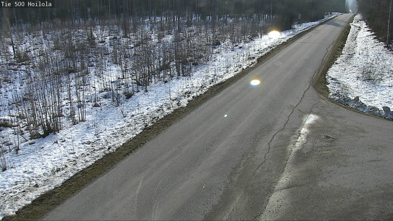 Weather Camera Image Väg 500 Joensuu, Hoilola, Joensuu, Pohjois-Karjala