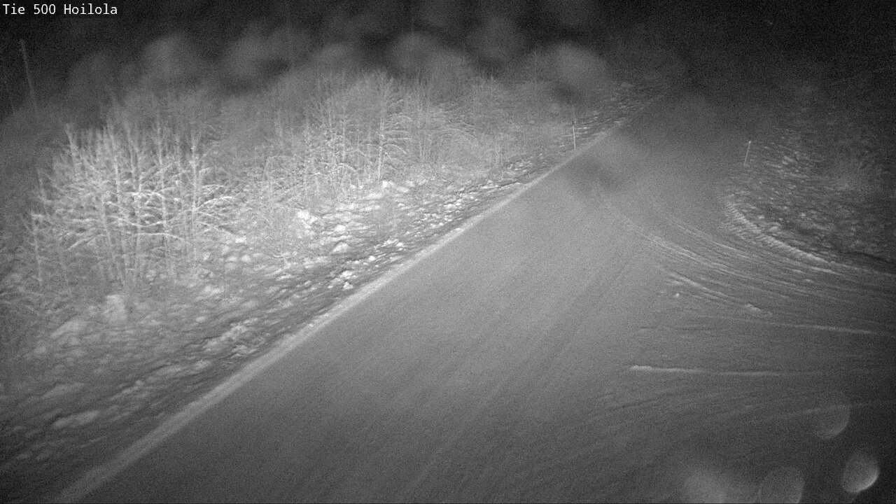 Weather Camera Image Väg 500 Joensuu, Hoilola, Joensuu, Pohjois-Karjala