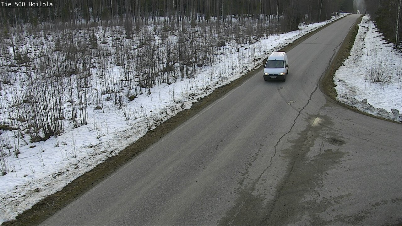 Weather Camera Image Väg 500 Joensuu, Hoilola, Joensuu, Pohjois-Karjala