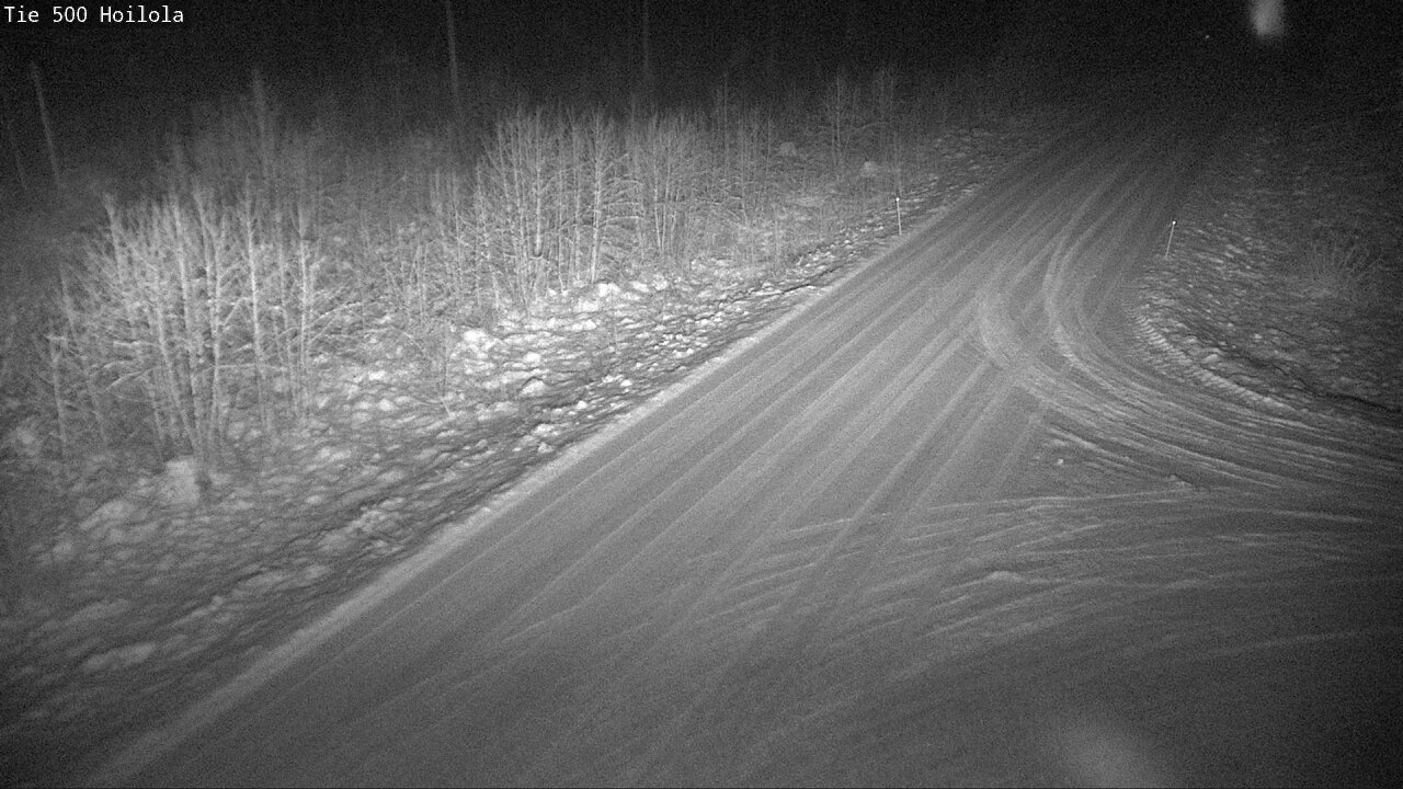 Weather Camera Image Väg 500 Joensuu, Hoilola, Joensuu, Pohjois-Karjala