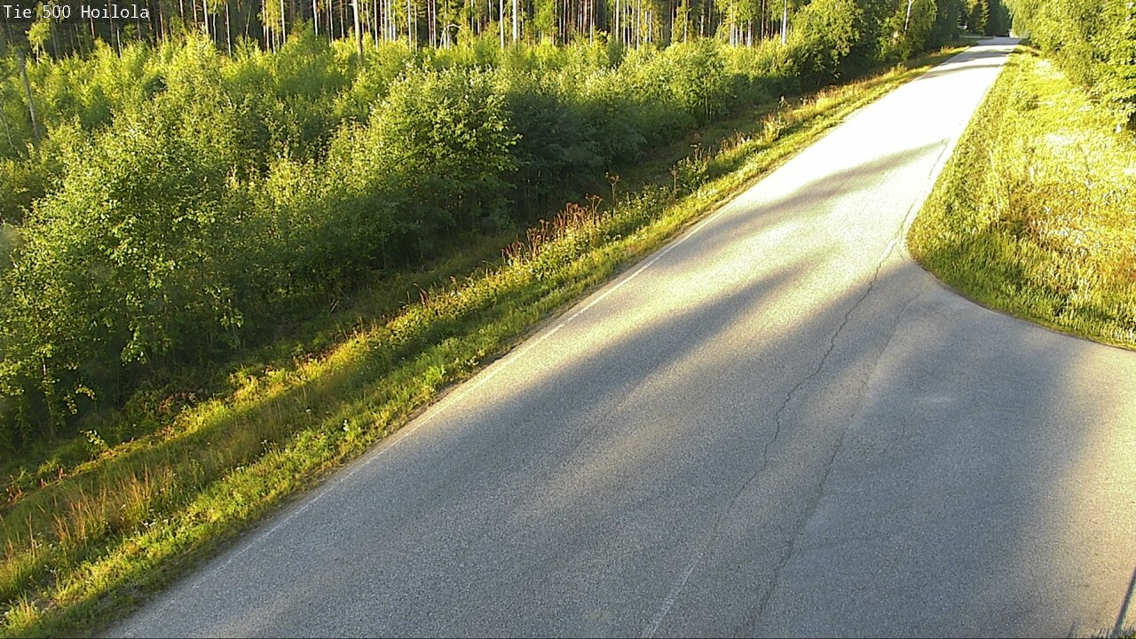 Weather Camera Image Väg 500 Joensuu, Hoilola, Joensuu, Pohjois-Karjala