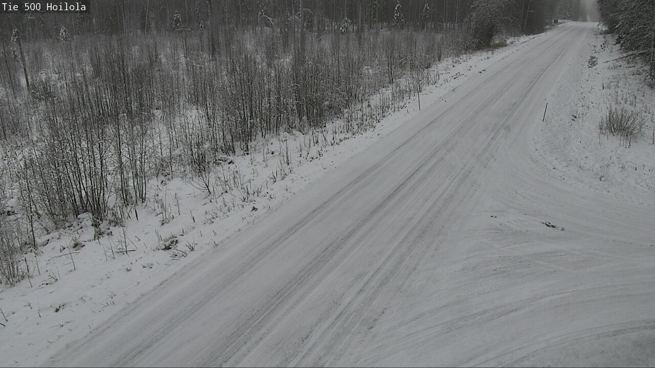 Weather Camera Image Väg 500 Joensuu, Hoilola, Joensuu, Pohjois-Karjala