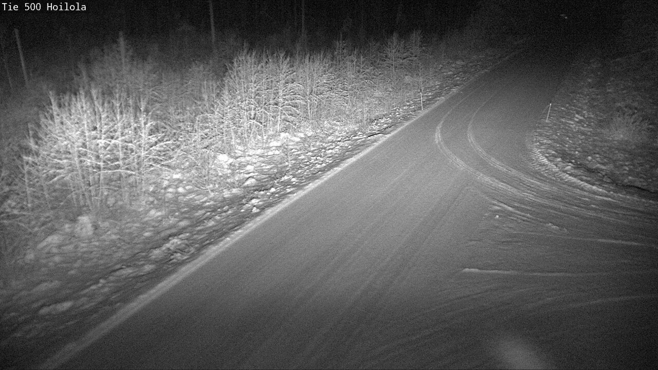 Weather Camera Image Väg 500 Joensuu, Hoilola, Joensuu, Pohjois-Karjala