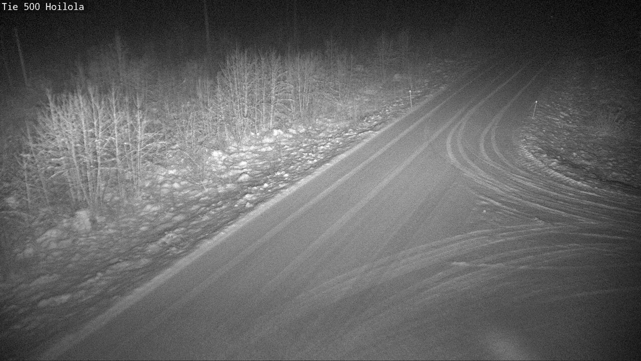 Weather Camera Image Väg 500 Joensuu, Hoilola, Joensuu, Pohjois-Karjala