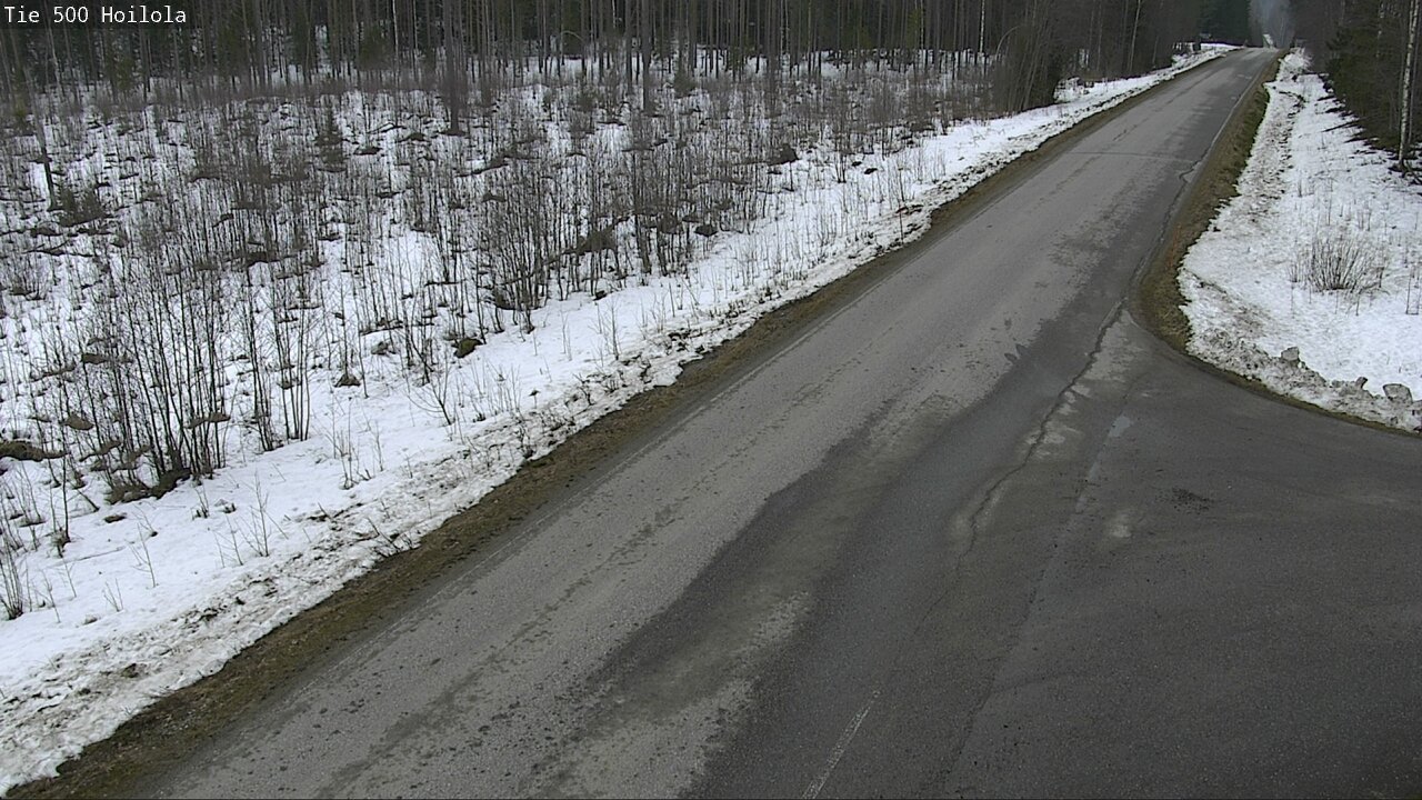 Weather Camera Image Väg 500 Joensuu, Hoilola, Joensuu, Pohjois-Karjala