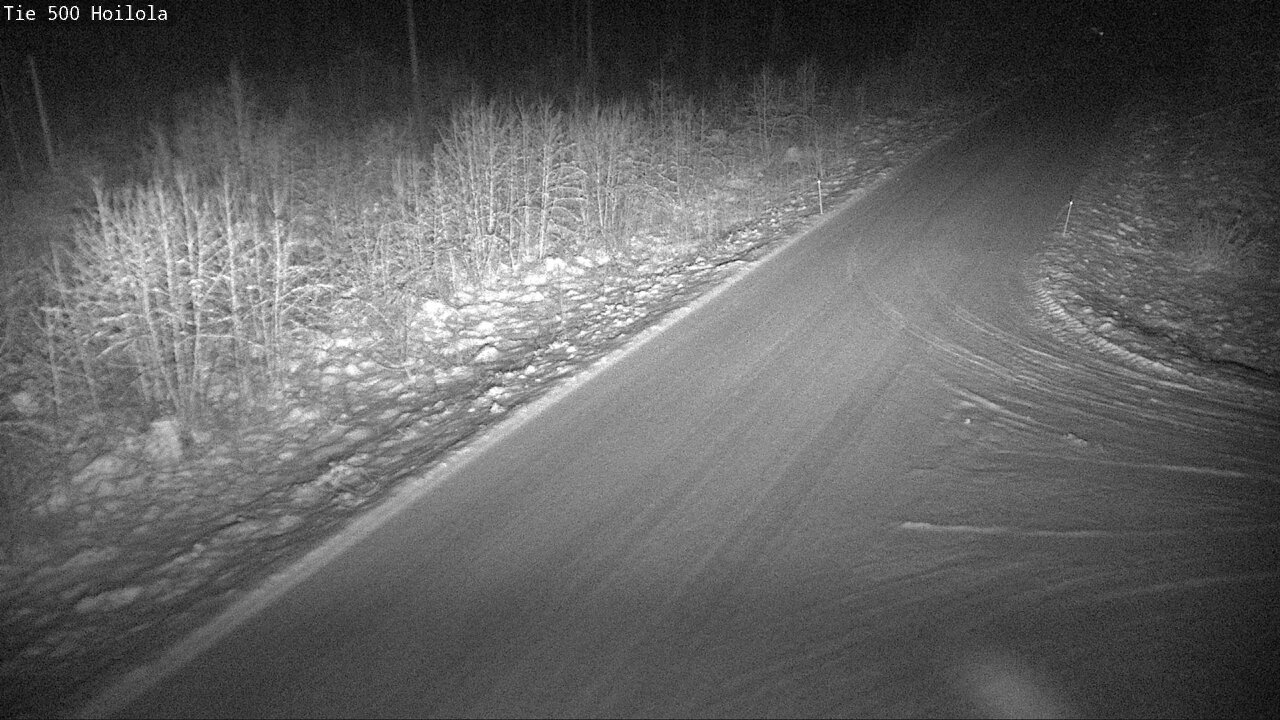 Weather Camera Image Väg 500 Joensuu, Hoilola, Joensuu, Pohjois-Karjala