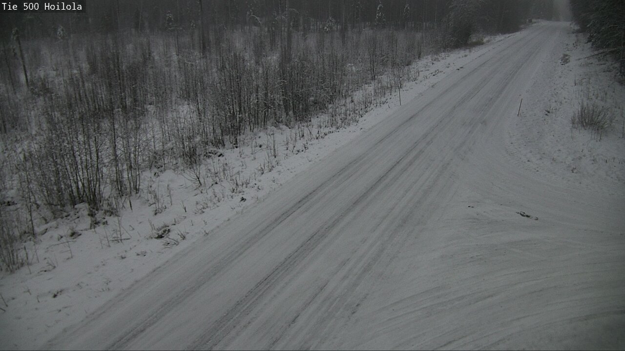 Weather Camera Image Road 500 Joensuu, Hoilola, Joensuu, Pohjois-Karjala