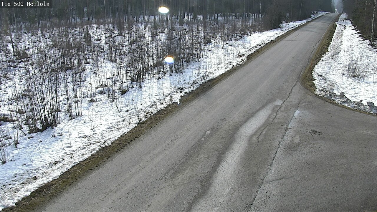 Weather Camera Image Väg 500 Joensuu, Hoilola, Joensuu, Pohjois-Karjala