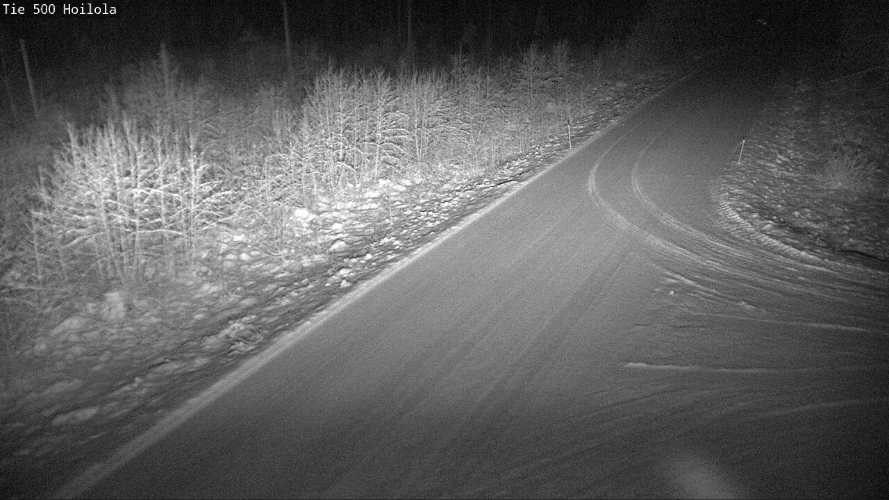 Weather Camera Image Väg 500 Joensuu, Hoilola, Joensuu, Pohjois-Karjala