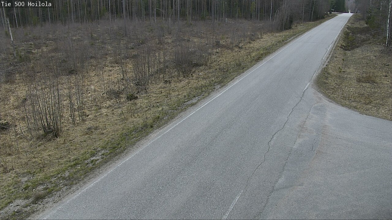 Weather Camera Image Väg 500 Joensuu, Hoilola, Joensuu, Pohjois-Karjala