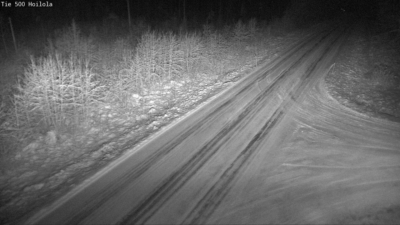 Weather Camera Image Väg 500 Joensuu, Hoilola, Joensuu, Pohjois-Karjala