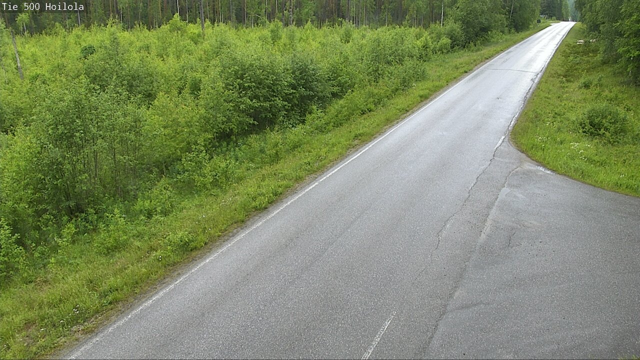 Weather Camera Image Väg 500 Joensuu, Hoilola, Joensuu, Pohjois-Karjala