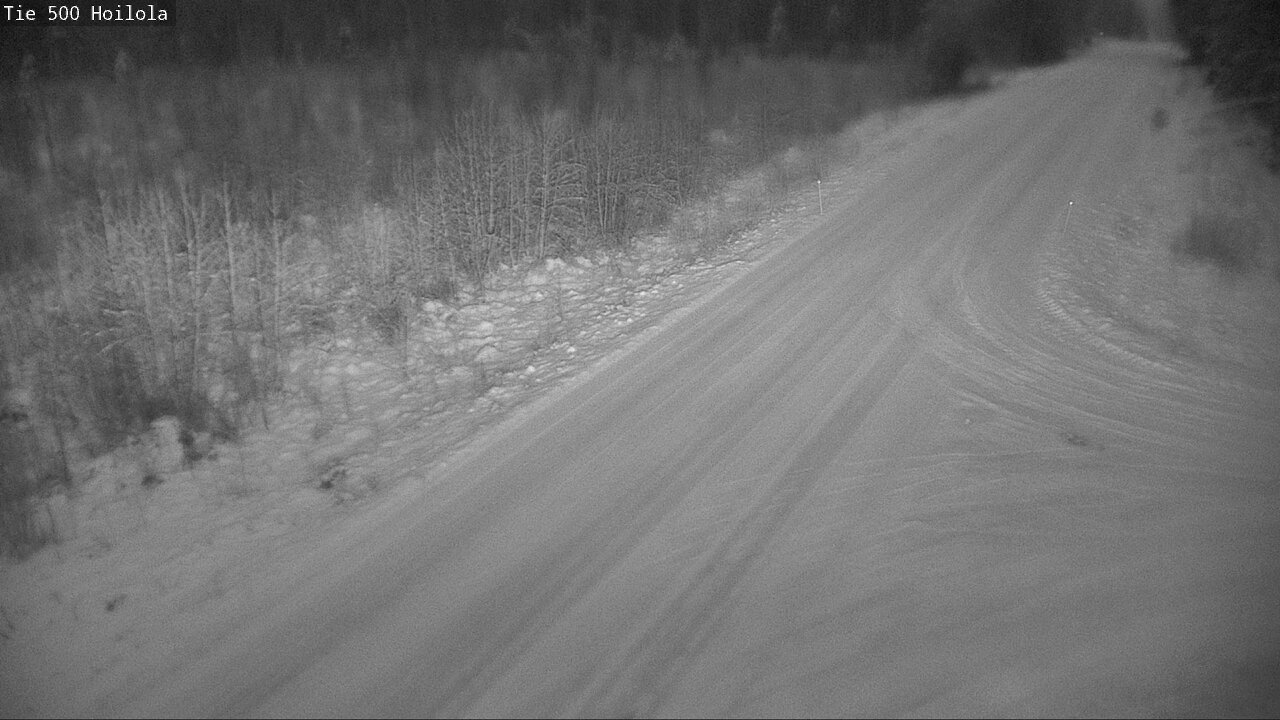 Weather Camera Image Väg 500 Joensuu, Hoilola, Joensuu, Pohjois-Karjala