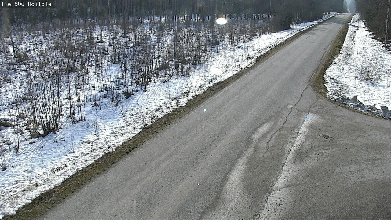 Weather Camera Image Väg 500 Joensuu, Hoilola, Joensuu, Pohjois-Karjala