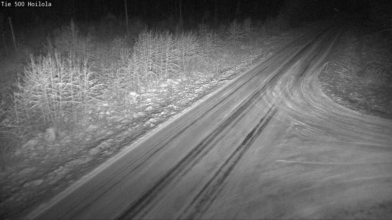 Weather Camera Image Väg 500 Joensuu, Hoilola, Joensuu, Pohjois-Karjala