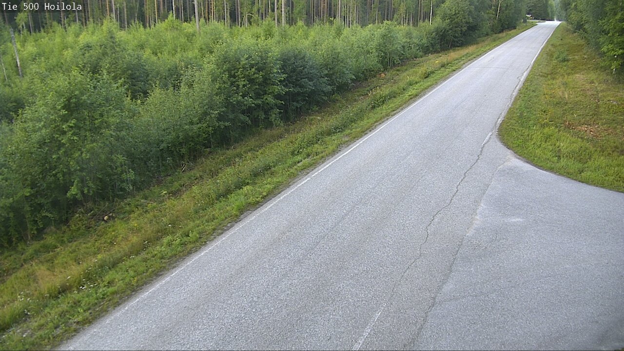 Weather Camera Image Väg 500 Joensuu, Hoilola, Joensuu, Pohjois-Karjala