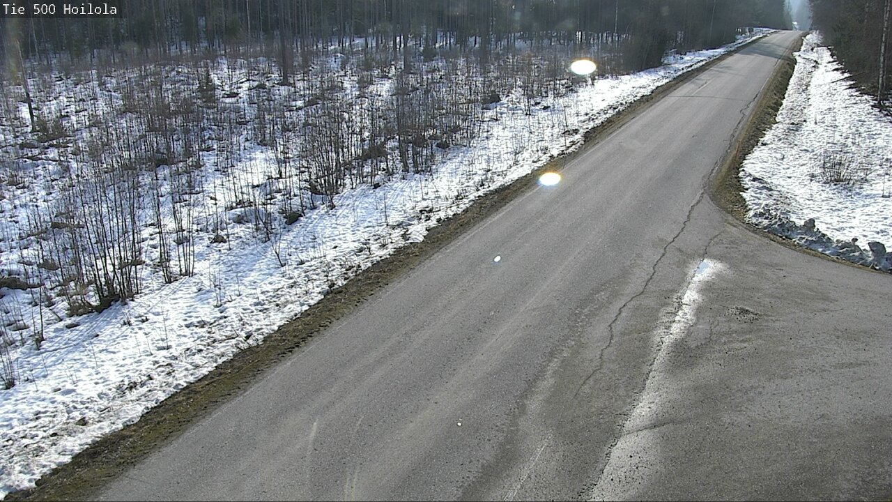 Weather Camera Image Väg 500 Joensuu, Hoilola, Joensuu, Pohjois-Karjala