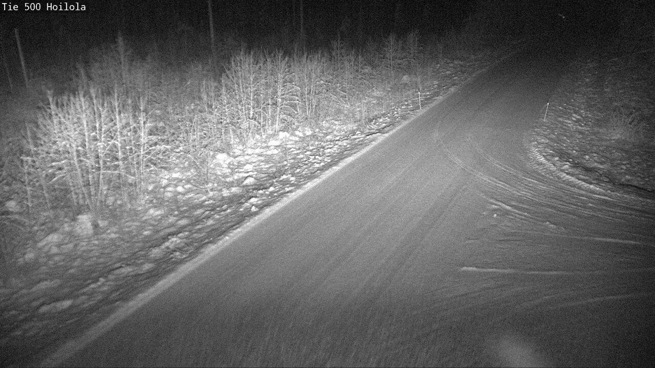Weather Camera Image Väg 500 Joensuu, Hoilola, Joensuu, Pohjois-Karjala