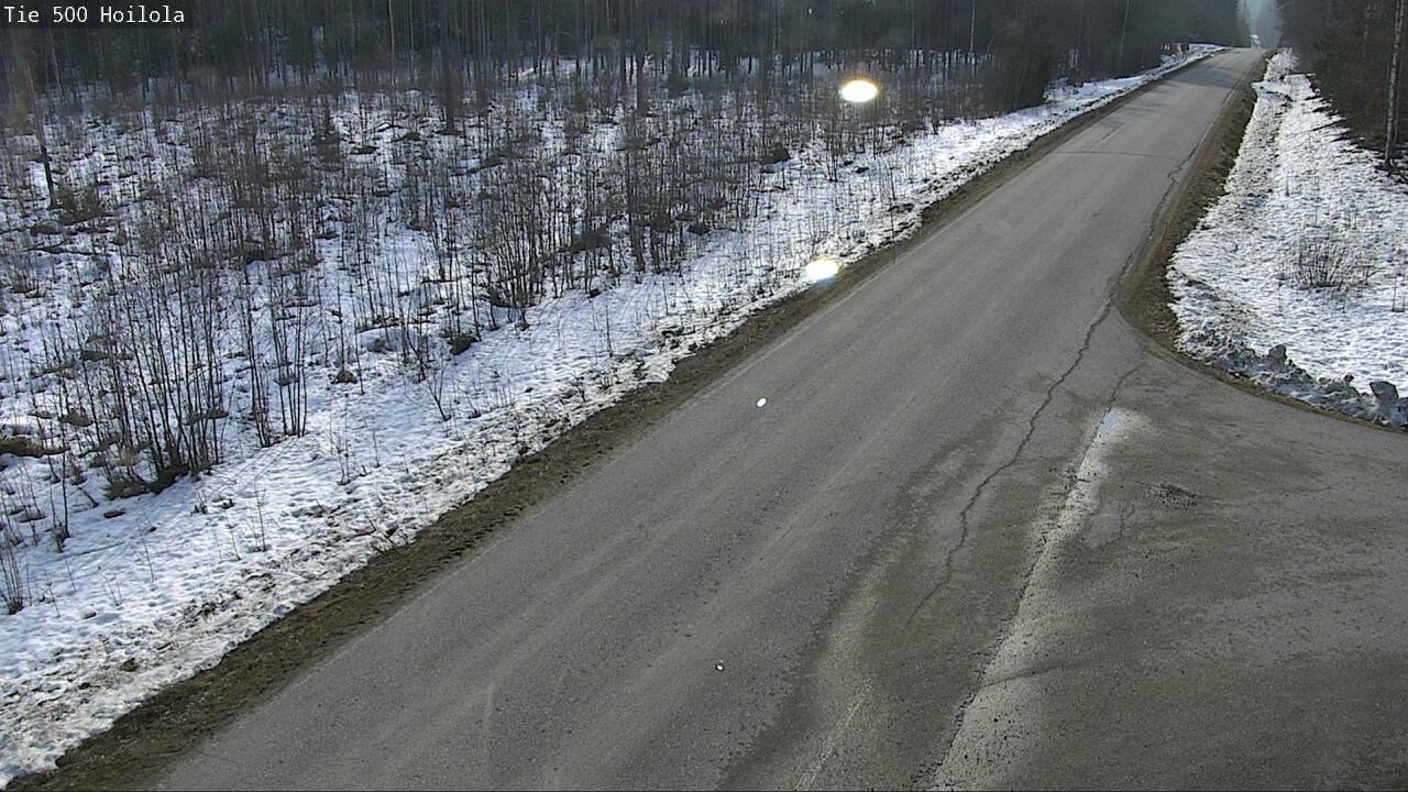 Weather Camera Image Väg 500 Joensuu, Hoilola, Joensuu, Pohjois-Karjala