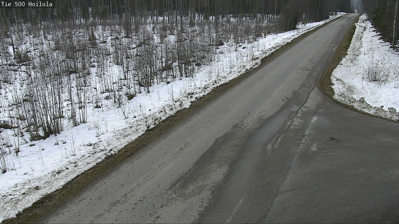 Weather Camera Image Väg 500 Joensuu, Hoilola, Joensuu, Pohjois-Karjala