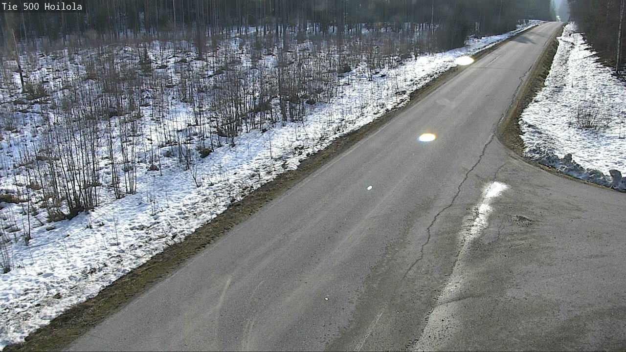 Weather Camera Image Väg 500 Joensuu, Hoilola, Joensuu, Pohjois-Karjala