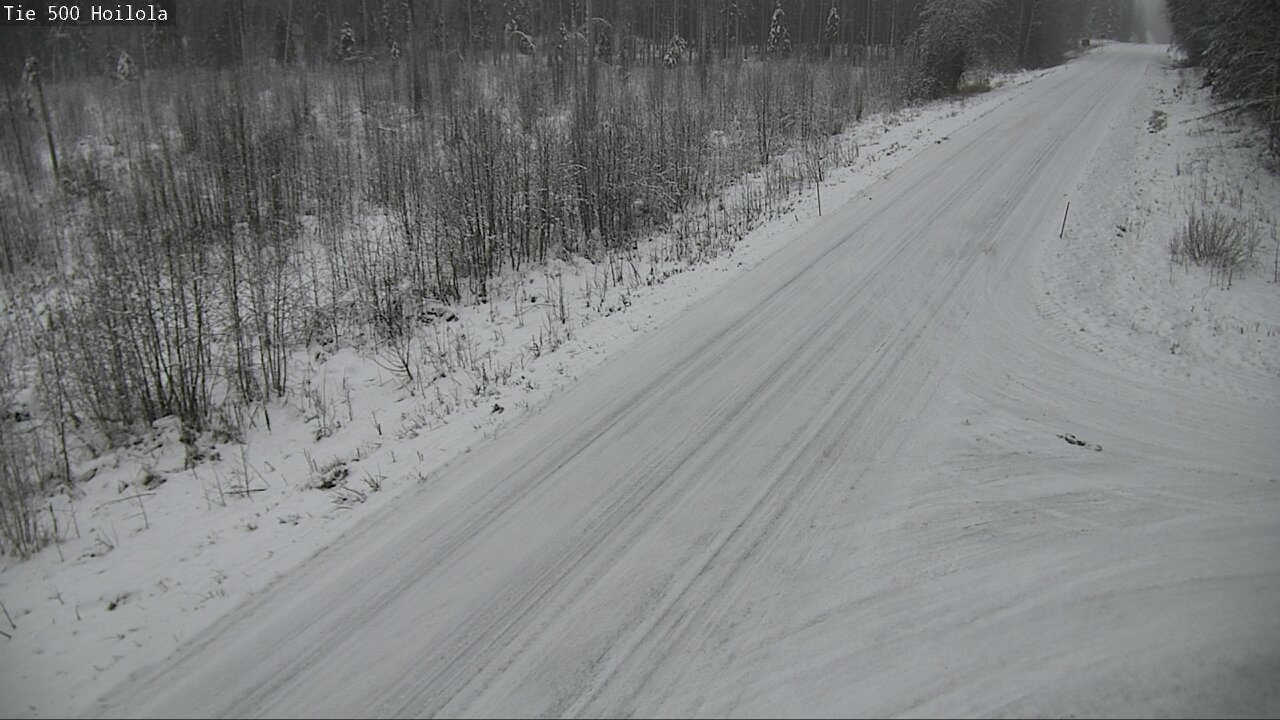 Weather Camera Image Väg 500 Joensuu, Hoilola, Joensuu, Pohjois-Karjala