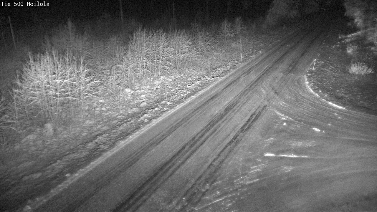 Weather Camera Image Väg 500 Joensuu, Hoilola, Joensuu, Pohjois-Karjala
