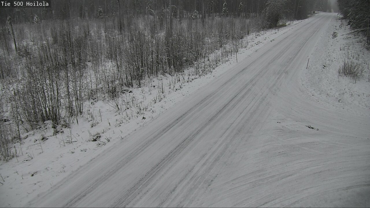 Weather Camera Image Road 500 Joensuu, Hoilola, Joensuu, Pohjois-Karjala