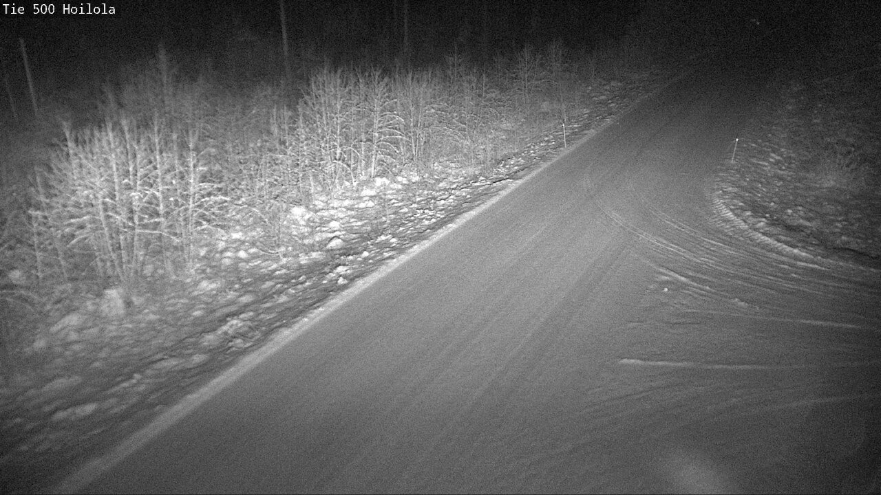 Weather Camera Image Väg 500 Joensuu, Hoilola, Joensuu, Pohjois-Karjala