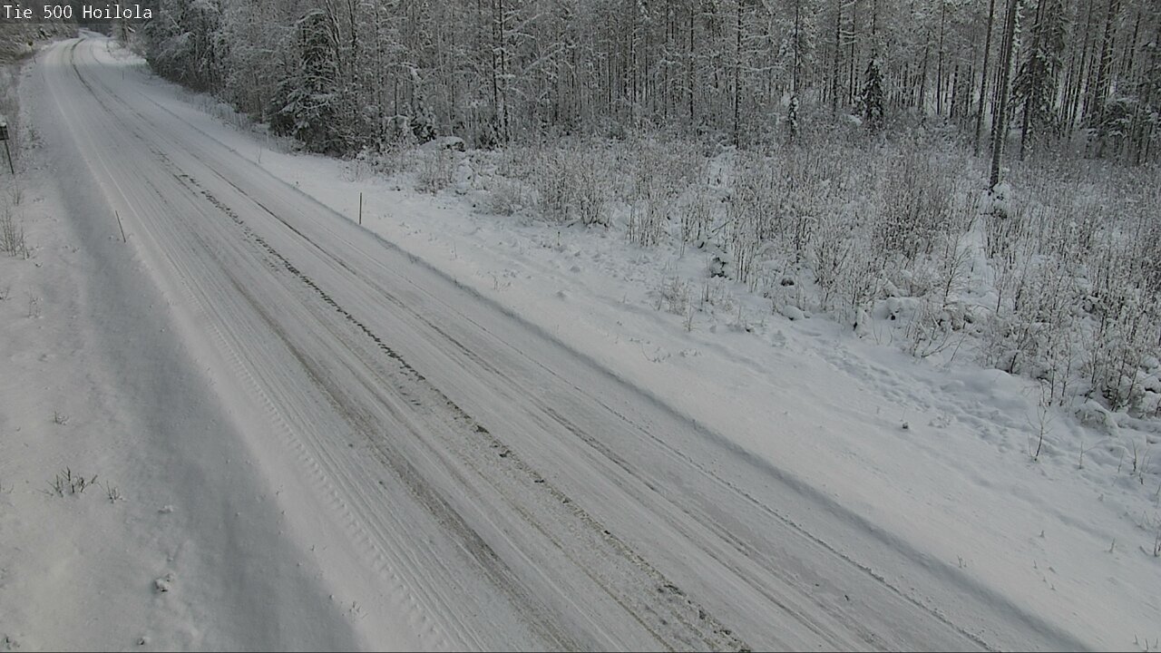 Weather Camera Image Road 500 Joensuu, Hoilola, Joensuu, Pohjois-Karjala