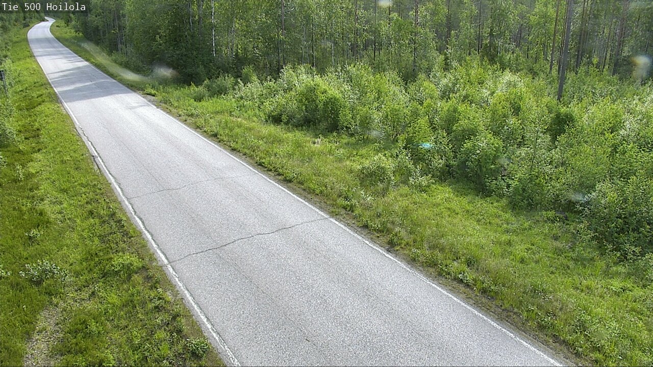 Weather Camera Image Väg 500 Joensuu, Hoilola, Joensuu, Pohjois-Karjala