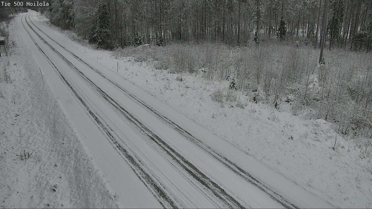 Weather Camera Image Väg 500 Joensuu, Hoilola, Joensuu, Pohjois-Karjala