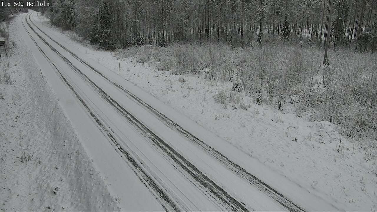 Weather Camera Image Väg 500 Joensuu, Hoilola, Joensuu, Pohjois-Karjala