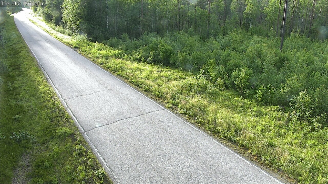 Weather Camera Image Väg 500 Joensuu, Hoilola, Joensuu, Pohjois-Karjala