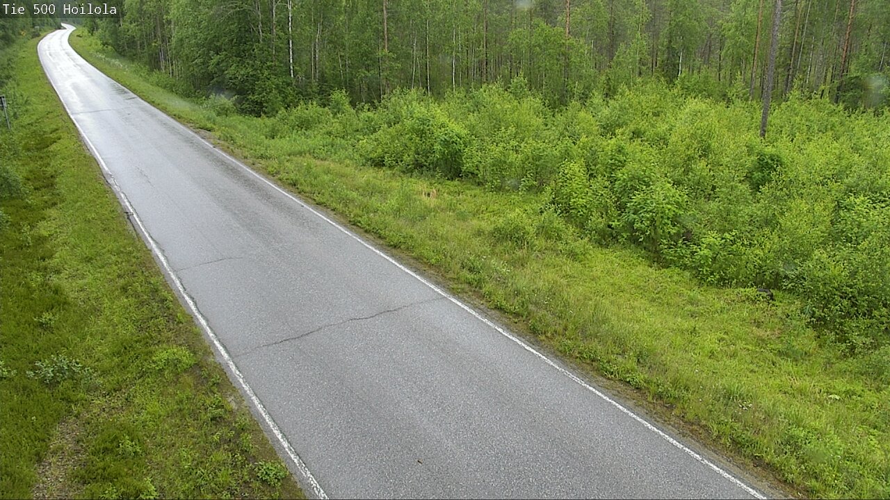 Weather Camera Image Väg 500 Joensuu, Hoilola, Joensuu, Pohjois-Karjala