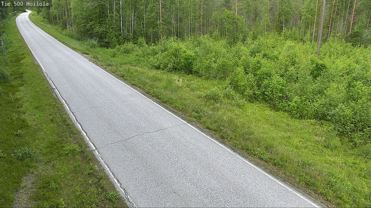 Weather Camera Image Väg 500 Joensuu, Hoilola, Joensuu, Pohjois-Karjala