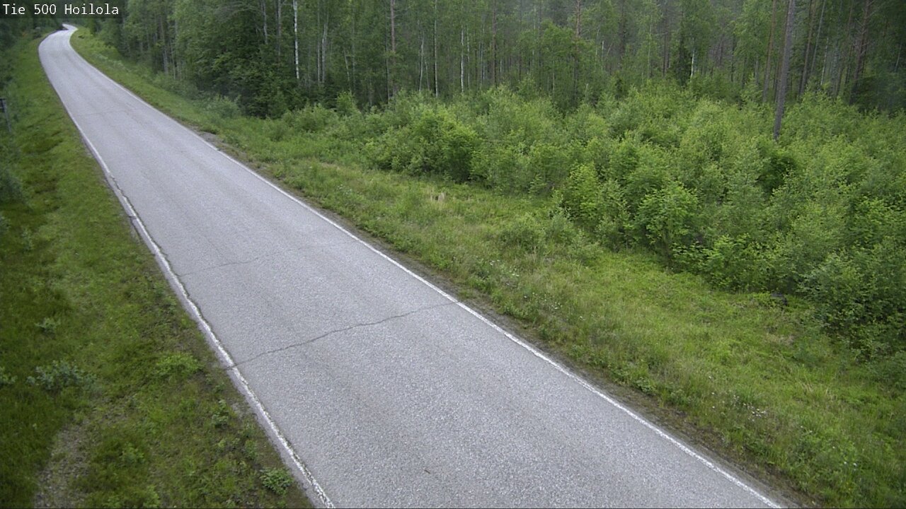 Weather Camera Image Väg 500 Joensuu, Hoilola, Joensuu, Pohjois-Karjala