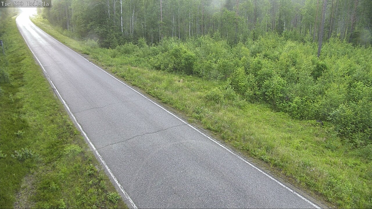 Weather Camera Image Väg 500 Joensuu, Hoilola, Joensuu, Pohjois-Karjala