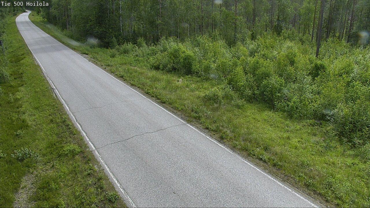 Weather Camera Image Väg 500 Joensuu, Hoilola, Joensuu, Pohjois-Karjala