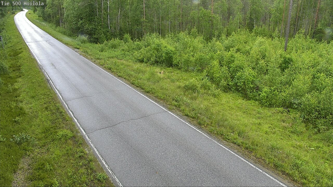 Weather Camera Image Väg 500 Joensuu, Hoilola, Joensuu, Pohjois-Karjala
