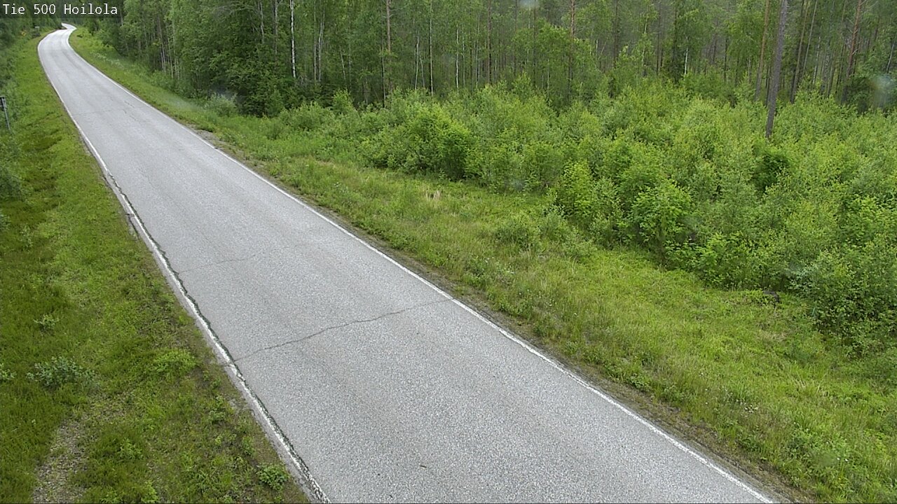 Weather Camera Image Väg 500 Joensuu, Hoilola, Joensuu, Pohjois-Karjala