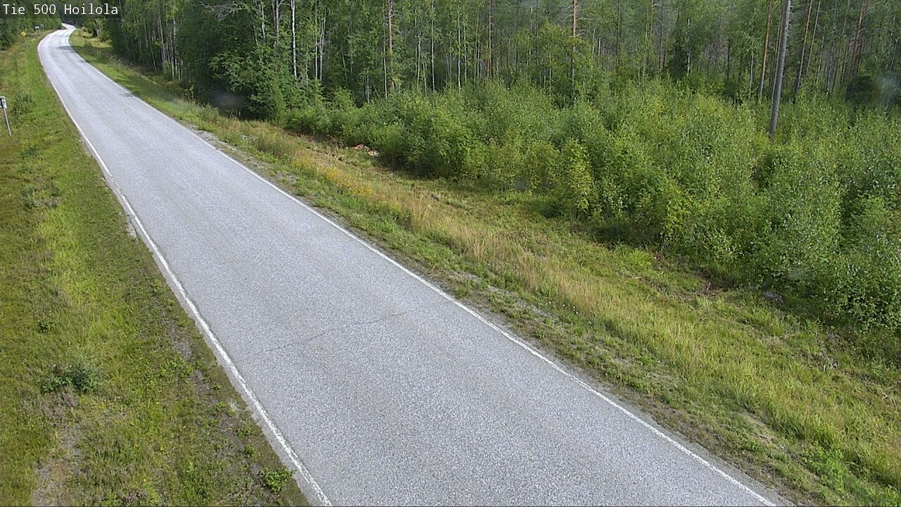 Weather Camera Image Väg 500 Joensuu, Hoilola, Joensuu, Pohjois-Karjala